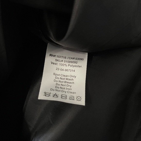 SPIRIT SKELETON VEST Size Adult S/M - Picture 7 of 10